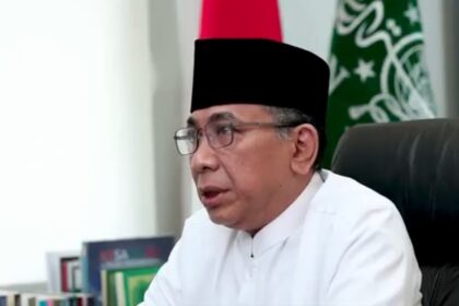 Ketum PBNU Yahya Cholil Staquf. Foto: Tangkapan layar video nu online