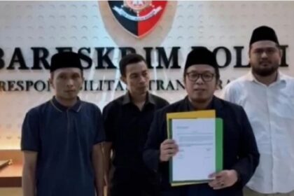 LPBH PBNU laporkan Trans7 ke Bareskrim Polri. Foto: dok. LPBH PBNU