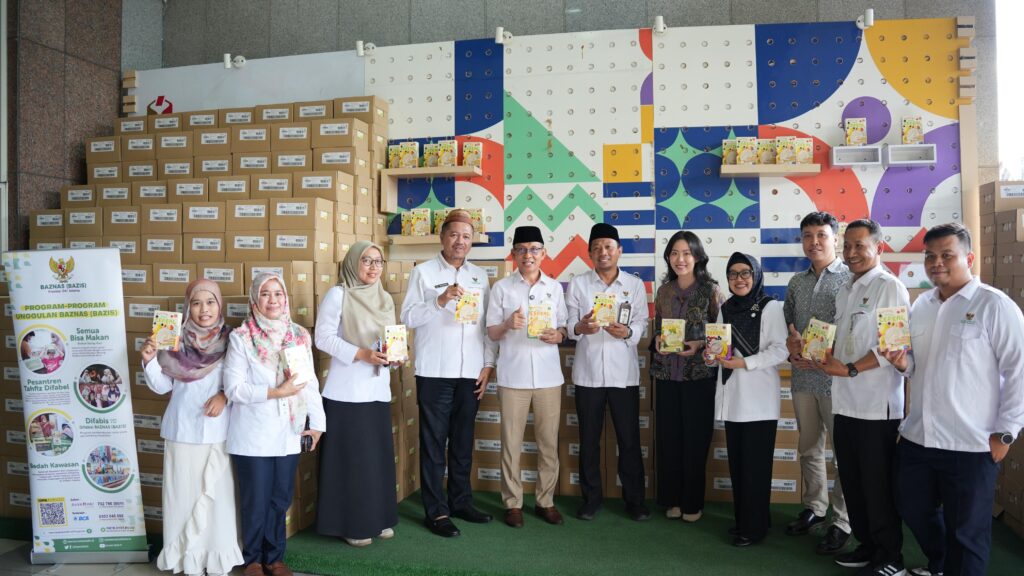 BAZNAS (BAZIS) DKI Jakarta terima bantuan CSR Yummy Bites senilai Rp1,2 miliar. (dok. BAZNAS (BAZIS) DKI).