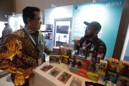 Salah satu mitra binaan BNI, Role Play Studio, berhasil menembus pasar global lewat proyek animasi berskala internasional seperti Hot Wheels, Boboiboy, Megamato, hingga Seven Deadly Sins. Foto: Dok BNI