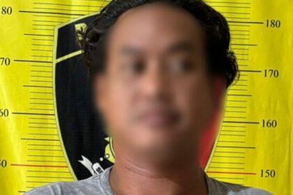 Sosok pelaku pembacokan di jalan Perkutut, Kelurahan Rengas, Kecamatan Ciputat. Pelaku merupakan seorang sopir angkot.