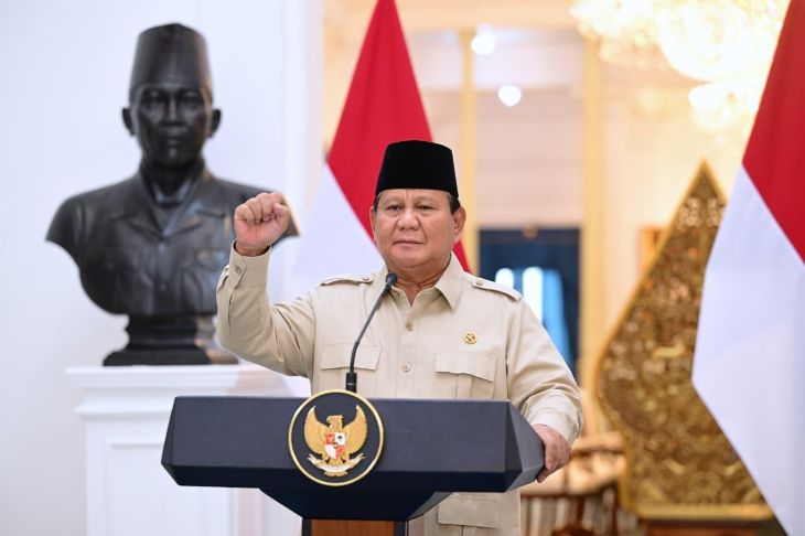 Presiden Prabowo Subianto. Foto: Setneg