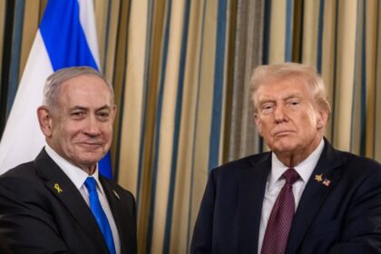 Perdana Menteri Israel Benjamin Netanyahu dan Presiden AS Donald Trump