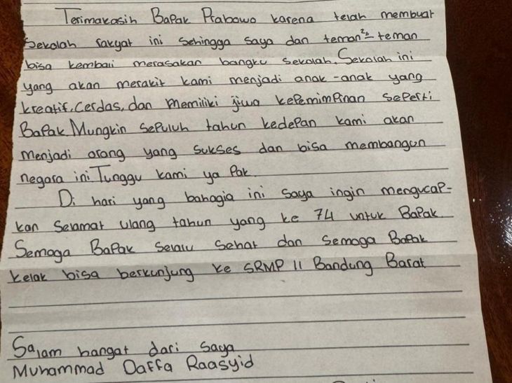surat daffa