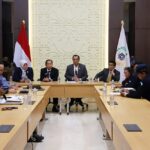 Anggota Komisi D DPRD DKI, Judistira Hermawan saat memimpin rapat.