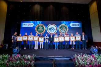 ASDP raih penghargaan Top Corporate Social Responsibility of The Year dari INFOBRAND.ID. Foto: Ist