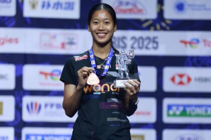 Atlet tunggal putri Pelatnas PBSI, Putri Kusuma Wardani, sukses menempati posisi runner-up di ajang Hylo Open 2025, yang digelar di Saarbrücken, Jerman. Foto: BNI