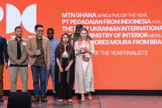 PT Pegadaian raih World Champion pada ajang PMO Global Awards 2025. Foto: Ist