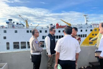 ASDP memastikan kesiapan hadapi masa angkutan Nataru dengan penguatan koordinasi dan layanan pada tiga lintasan utama yang menghubungkan Sumatera–Jawa–Bali: Merak–Bakauheni, Ketapang–Gilimanuk. Foto: Ist