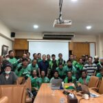 BPJS Ketenagakerjaan Jakarta Kelapa Gading gelar Pelatihan Keselamatan Mitra (PAKEM) sekaligus sosialisasi manfaat program Jamsostek bagi mitra Grab Indonesia. Foto: Ist