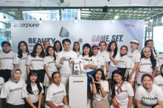 Acerpure resmi meluncurkan hair dryer pintar Acerpure Beauty HD3 di Indonesia, menghadirkan teknologi Ion PINOKI dan fitur AI untuk menjaga kesehatan rambut, yang digelar di Jakarta. Foto: Ipol.id/Vinolla Romadhona