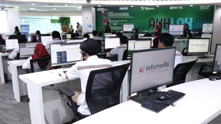 VSolusi CXM Infomedia dorong peningkatan kepuasan dan pengalaman pelanggan serta efisiensi proses bisnis. Foto: Telkom Indonesia