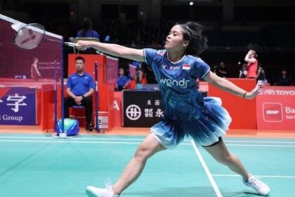 Pebulu tangkis tunggal putri Indonesia Gregoria Mariska Tunjung melaju ke final Kumamoto Masters 2025.