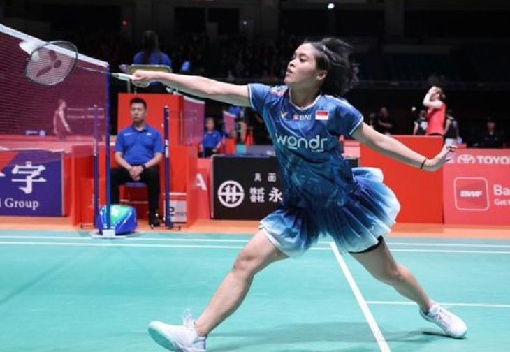 Pebulu tangkis tunggal putri Indonesia Gregoria Mariska Tunjung melaju ke final Kumamoto Masters 2025.
