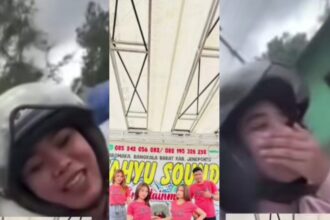 Dua biduan muda, Icha Voc dan Nur Insani, tewas dalam kecelakaan maut di Jalan Poros Takalar–Jeneponto, Minggu malam (9/11/2025). Tangkap layar IG, @info.negri