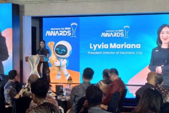 Untuk kesekian kalinya, Electronic City menyelenggarakan acara penghargaan EC AWARDS 2025 dengan tema “Innovation, Collaboration & Grow Together” yang digelar pada hari ini di Hotel Borobudur Jakarta.