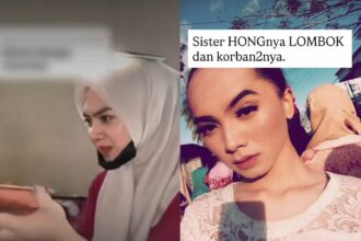 MUA asal Lombok ternyata pria menyamar sebagai perempuan. Warganet geger, banyak klien mengaku tertipu penampilan “Dea”. Foto: Tangkap layar IG @beritaupdate360