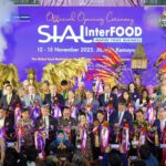 Pameran Internasional SIAL InterFOOD 2025 di Jakarta International Expo (JIExpo) Kemayoran, Jakarta, Rabu (12/11/2025). Ajang ini menjadi pameran makanan dan minuman terbesar di Asia Tenggara yang diikuti lebih dari 1.500 peserta dari 26 negara. Foto: Ist