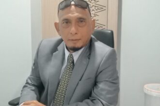 Sekretaris Fraksi Demokrat DPRD DKI Jakarta, Lazarus Simon Ishak.(Foto sofian/ipol.id)