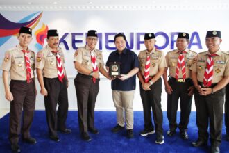 Menpora Erick Sinergikan Program Kemenpora, Program Kwarnas Hingga Lahirkan Saka Olahraga