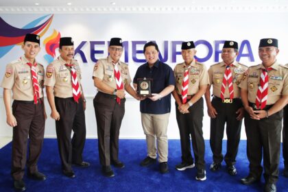 Menpora Erick Sinergikan Program Kemenpora, Program Kwarnas Hingga Lahirkan Saka Olahraga