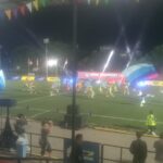 Pesta pembukaan Turnamen Mini Football Asian Champions League (ACL) 2025 di ASIOP Stadium, Cempaka Putih, Jakarta Pusat, Senin malam berlangsung meraih.