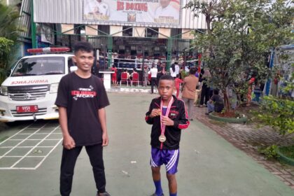 Bocah Berdarah Kamerun Ingin Menjadi Petinju Nasional