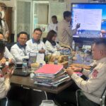 Tim BNPB dan PNM membangun kolaborasi, membahas tahapan dalam penyusunan nota kesepahaman yang akan dielaborasi lebih teknis ke dalam perjanjian kerja sama (PKS) di Graha BNPB Jakarta, Senin (17/11/2025). Foto: Ist