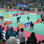Festival SenengMinton Semarang 2025 yang berlangsung di Polytron Stadium, Universitas Diponegoro, Kamis (20/11)