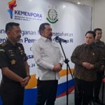Kementerian Pemuda dan Olahraga (Kemenpora) resmi menandatangani nota kesepahaman (MoU) dengan Kejaksaan Agung terkait pengawasan, asistensi hukum, dan pendampingan terhadap pengelolaan anggaran di bidang kepemudaan dan olahraga.