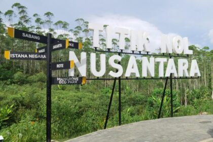 Ilustrasi ibu kota Nusantara (IKN) yang bakal jadi kantor wapres Gibran Rakabuming.(Foto istimewa)