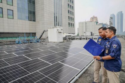 Bank Mandiri wujudkan ekonomi hijau yang inklusif guna memperkuat strategi pembiayaan untuk sektor energi terbarukan. Foto: Dok Bank Mandiri