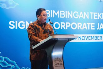 Kepala Bidang Pengelolaan Sistem Informasi Pendapatan, Badan Pendapatan Daerah Jawa Barat, Bapak Dwi Agus Sulistyo, ST., MT.