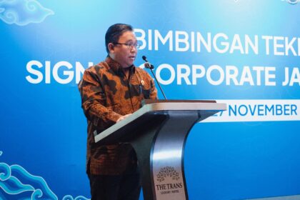 Kepala Bidang Pengelolaan Sistem Informasi Pendapatan, Badan Pendapatan Daerah Jawa Barat, Bapak Dwi Agus Sulistyo, ST., MT.