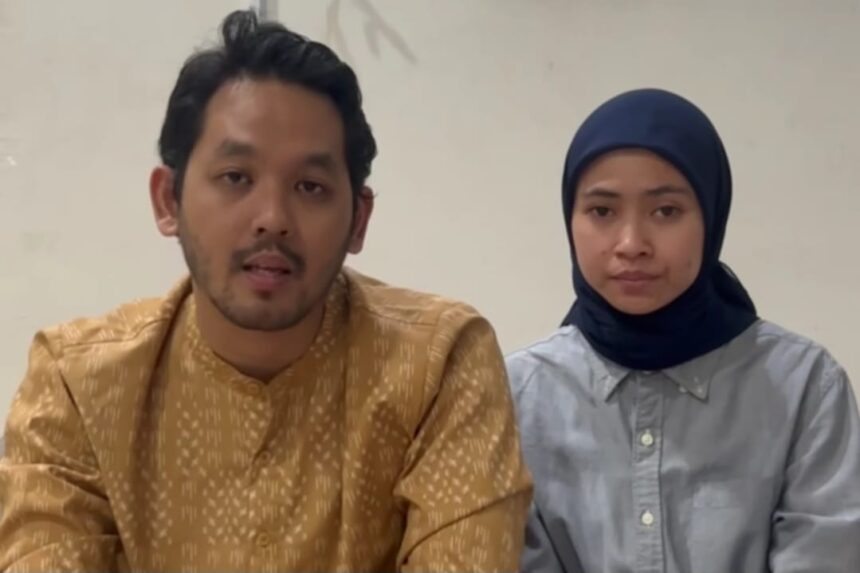 Dengan penuh penyesalan, Alvin dan Anita meminta maaf kepada Argi dan semua pihak yang terdampak polemik tumbler hilang. Foto: Tangkap layar IG @alvinhrss
