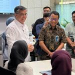 Direktur Utama BNI Putrama Wahju Setyawan beserta jajaran menerima kunjungan Menteri Ketenagakerjaan Yassierli di Kantor Pusat BNI di Jakarta, Jumat (28/11/2025). Foto: Dok BNI