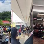 Panik warga di Sibolga dan Tapanuli Tengah (Tapteng), Sumatera Utara, menjarah sejumlah minimarket pada Sabtu (29/11/2025) akibat krisis pangan yang terjadi setelah banjir bandang dan longsor memutus akses utama distribusi logistik. Foto: IG @medsos.medan