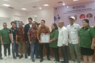 Seksi Wartawan Olahraga Persatuan Wartawan Indonesia DKI Jakarta (Siwo PWI Jaya) bersama Komite Olahraga Nasional Indonesia (KONI) DKI Jakarta menggelar diskusi bertajuk “Evaluasi POPNAS XVII 2025: Strategi Pembinaan Atlet Muda DKI Jakarta Secara Menyeluruh” di Gedung KONI DKI Jakarta, Tanah Abang, Kamis (13/11/2025).