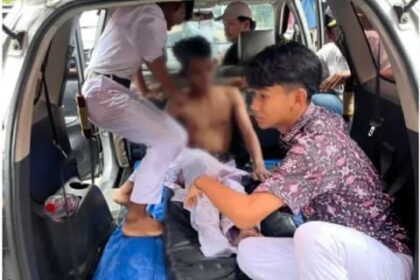 Ilustrasi korban ledakan SMAN 72 Jakarta.(Foto istimewa)
