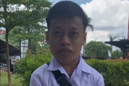 Zidan, peserta job fair disabilitas diterima di PT Transjakarta. Foto: TikTok @zidans24_