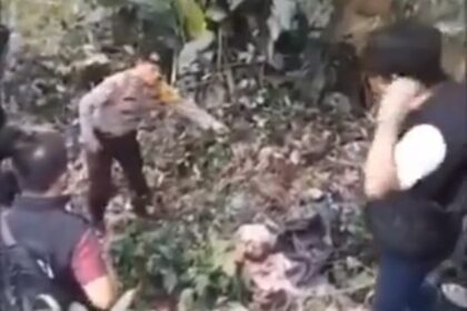 Lokasi penemuan Alvaro. Foto: ipol.id