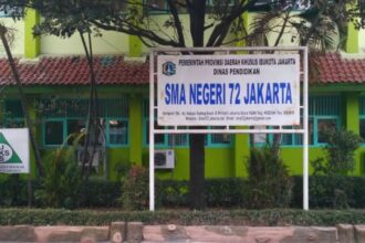 SMA) 72 Jakarta, Kelapa Gading, Jakarta Utara. Foto: Ist