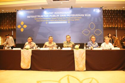 Wamendagri Bima Arya Sugiarto saat Rapat Koordinasi Infrastruktur Publik dan Pembiayaan KUR di Jakarta, Kamis (27/11/2025). Foto: Ist