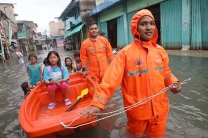 Ilustrasi banjir rob