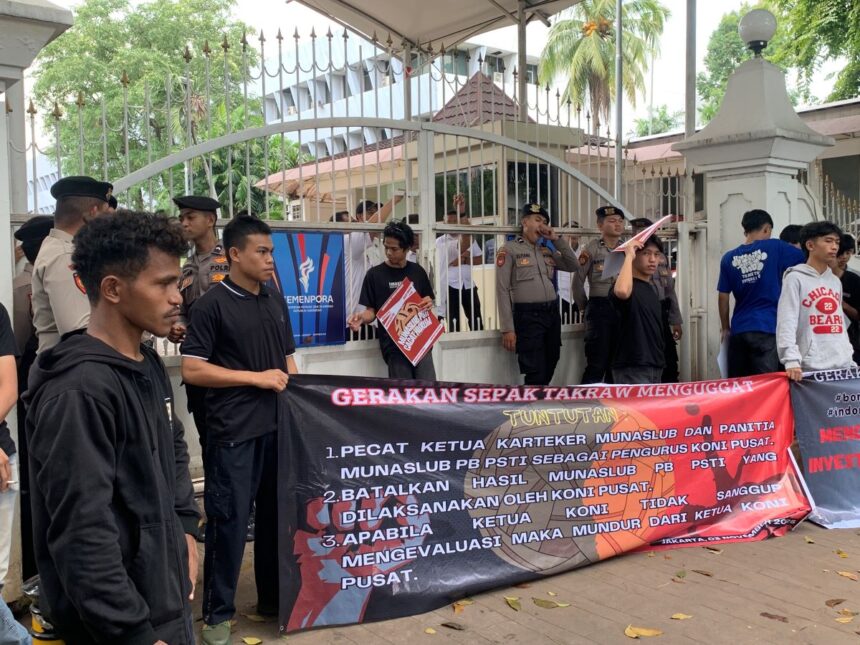 GSTM menuntut membatalkan hasil Munaslub PSTI. (Foto: ist)
