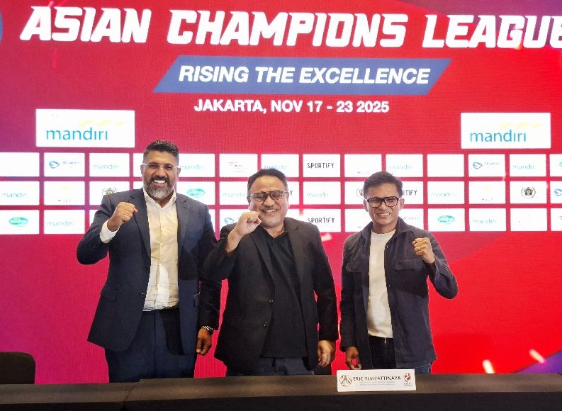 Indonesia dipercaya menjadi tuan rumah Asian Champions League (ACL) 2025