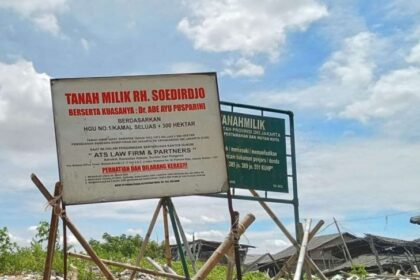 Suasana Kampung Bilik yang kini menghadapi ancaman penggusuran untuk pembangunan TPU. Foto: IG @cengkarengnews