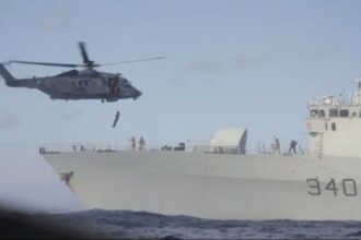 Kapal HMCS St. Johns Kanada dikerahkan ke Eropa sebagai bagian dari Grup Maritim Dua NATO dari Juli 2025 hingga Desember 2025. (Foto: NATO)
