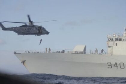 Kapal HMCS St. Johns Kanada dikerahkan ke Eropa sebagai bagian dari Grup Maritim Dua NATO dari Juli 2025 hingga Desember 2025. (Foto: NATO)