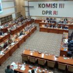 Raker Komisi III DPR bersama Polri, Kejagung, dan MA. (Foto: ist)